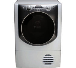 Hotpoint Aqualtis AQC94F7E1M Heat Pump Tumble Dryer - White & Grey